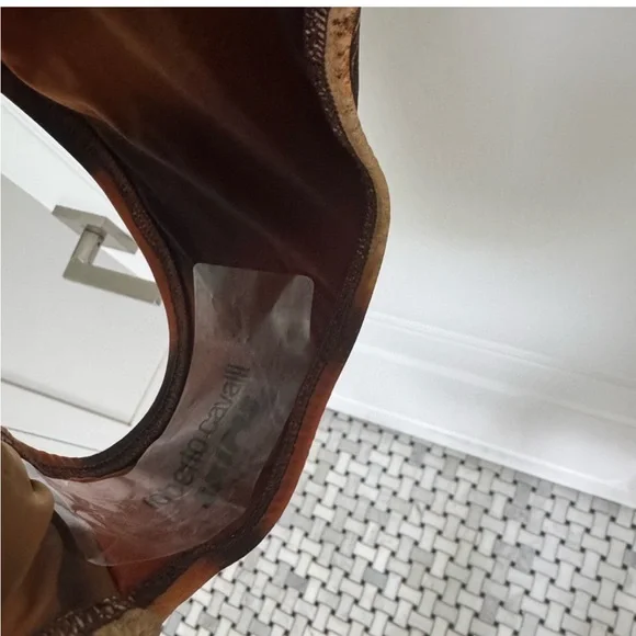 SKIMS x Roberto Cavalli animal print one piece swimsuit.BRAND NEW IN BOX - SMALL - Picture 4 of 4